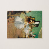 De dansklasse (1874) van Edgar Degas Legpuzzel (Horizontaal)