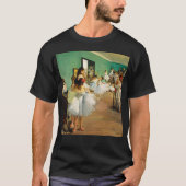 De dansklasse (1874) van Edgar Degas T-shirt (Voorkant)