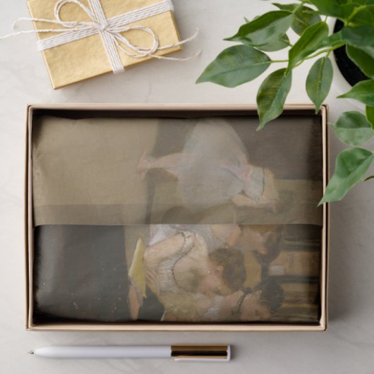 De dansklasse door Edgar Degas Tissuepapier (Geschenk)