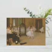 De dansklasse | Edgar Degas (Staand voorkant)