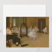 De dansklasse | Edgar Degas (Voorkant / Achterkant)