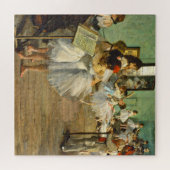 De dansklasse Edgar Degas 1874 Legpuzzel (Horizontaal)