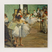 De dansklasse Edgar Degas 1874 Legpuzzel (Verticaal)
