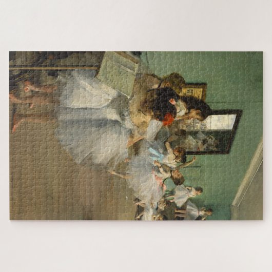 De dansklasse - Edgar Degas - Ballet Dancer Legpuzzel (Horizontaal)