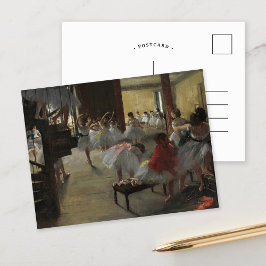 De dansklasse | Edgar Degas Briefkaart