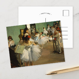 De dansklasse | Edgar Degas Briefkaart
