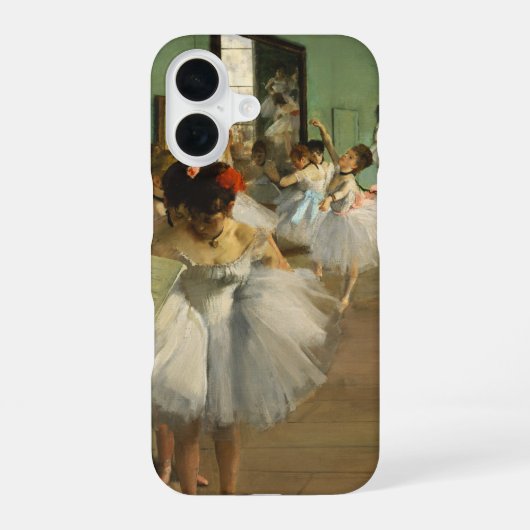 De dansklasse | Edgar Degas iPhone 16 Hoesje (Achterkant)