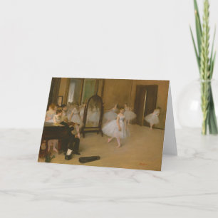 De dansklasse   Edgar Degas Kaart