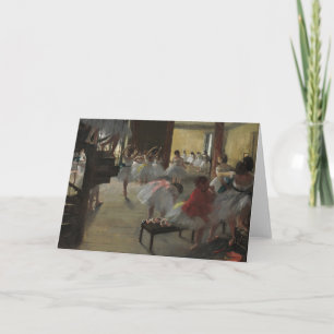 De dansklasse   Edgar Degas Kaart