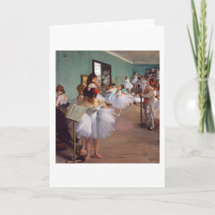 De dansklasse, Edgar Degas Kaart