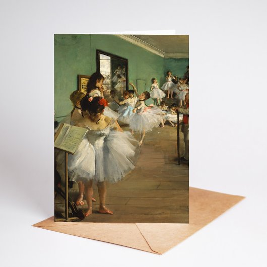 De dansklasse | Edgar Degas Kaart