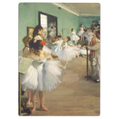 De dansklasse Edgar Degas Klembord (Achterkant)