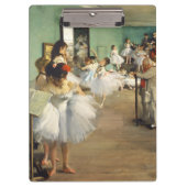 De dansklasse Edgar Degas Klembord (Voorkant)