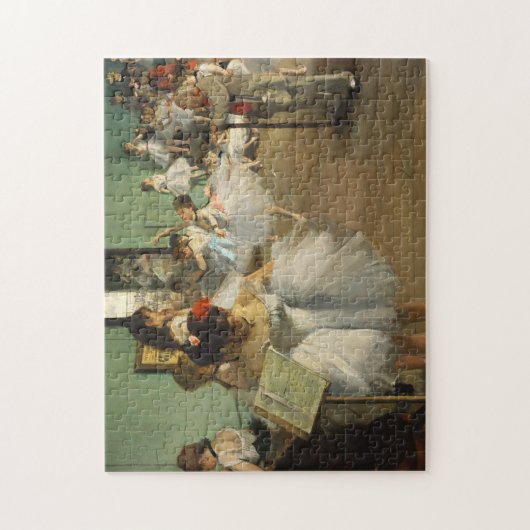De dansklasse | Edgar Degas Legpuzzel (Verticaal)