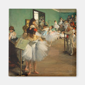 De dansklasse | Edgar Degas Magneet (Voorkant)
