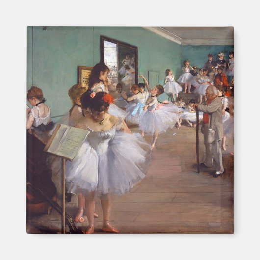 De dansklasse, Edgar Degas Magneet (Voorkant)