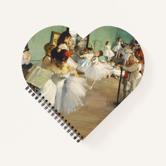 De dansklasse Edgar Degas Notitieboek (Voorkant)