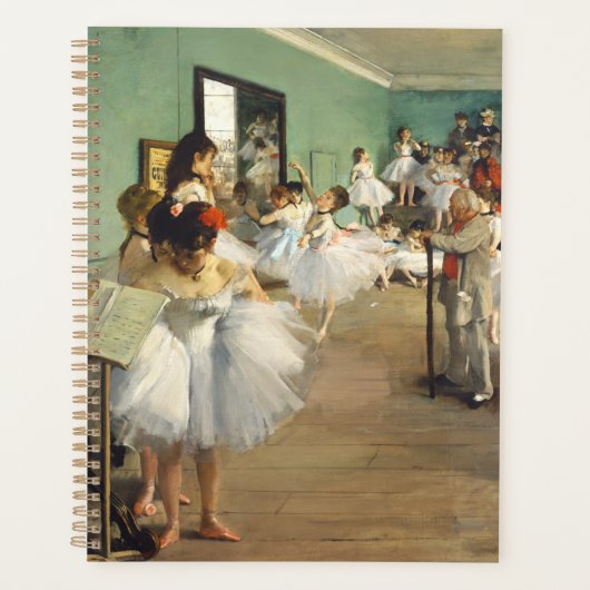 De dansklasse Edgar Degas Planner (Voorkant)