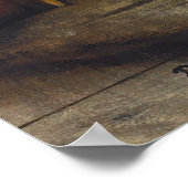 De dansklasse Edgar Degas Poster (Hoek)