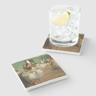De dansklasse Edgar Degas Stenen Onderzetter
