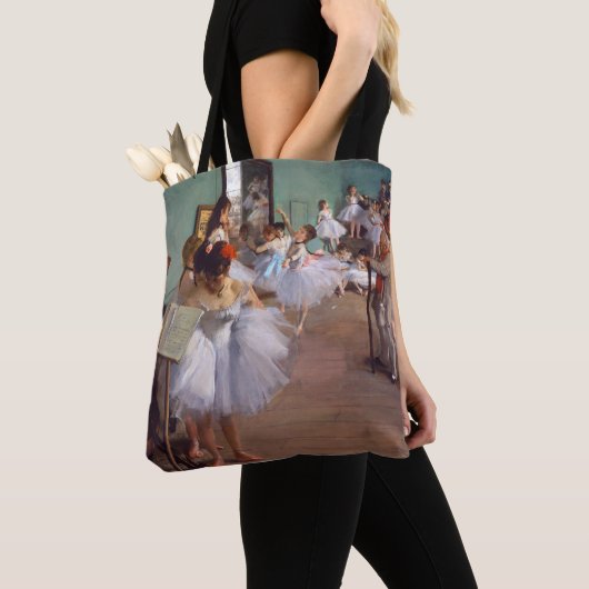 De dansklasse, Edgar Degas Tote Bag (Dichtbij)
