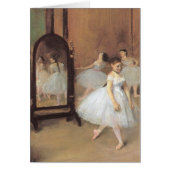 De dansklasse van Edgar Degas, ballet (Voorkant)