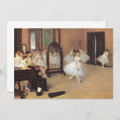 De dansklasse van Edgar Degas,  ballet (Voorkant / Achterkant)