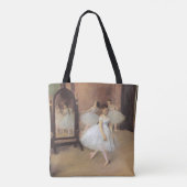 De dansklasse van Edgar Degas, ballet Tote Bag (Achterkant)