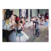 De dansklasse van Edgar Degas, balletkunst (Voorkant Horizontaal)