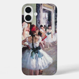De dansklasse van Edgar Degas,  balletkunst iPhone 16 Plus Hoesje