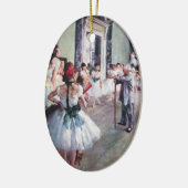 De dansklasse van Edgar Degas,  balletkunst Keramisch Ornament (Links)