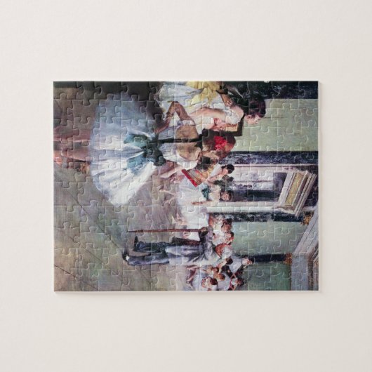 De dansklasse van Edgar Degas,  balletkunst Legpuzzel (Horizontaal)