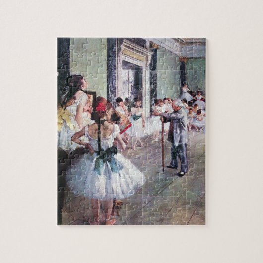 De dansklasse van Edgar Degas,  balletkunst Legpuzzel (Verticaal)