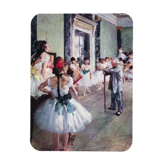 De dansklasse van Edgar Degas,  balletkunst Magneet (Verticaal)