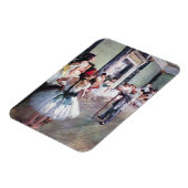 De dansklasse van Edgar Degas,  balletkunst Magneet (Linkerzijde)