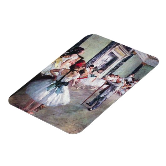 De dansklasse van Edgar Degas,  balletkunst Magneet (Linkerzijde)