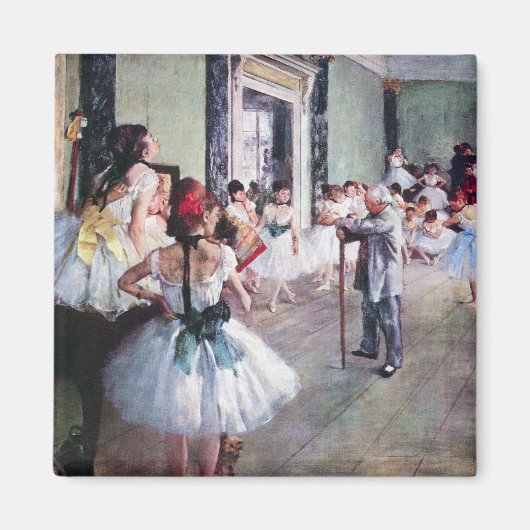 De dansklasse van Edgar Degas, balletkunst Magneet (Voorkant)