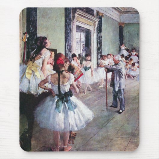 De dansklasse van Edgar Degas,  balletkunst Muismat (Voorkant)