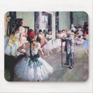 De dansklasse van Edgar Degas,  balletkunst Muismat