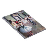 De dansklasse van Edgar Degas,  balletkunst Notitieboek (Rechterzijde)