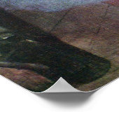 De dansklasse van Edgar Degas,  balletkunst Poster (Hoek)