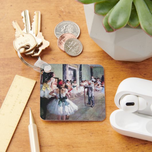 De dansklasse van Edgar Degas,  balletkunst Sleutelhanger (Bureau)