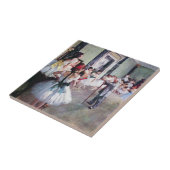 De dansklasse van Edgar Degas, balletkunst Tegeltje (Zijkant)