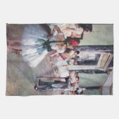 De dansklasse van Edgar Degas,  balletkunst Theedoek (Horizontaal)