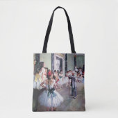 De dansklasse van Edgar Degas,  balletkunst Tote Bag (Voorkant)