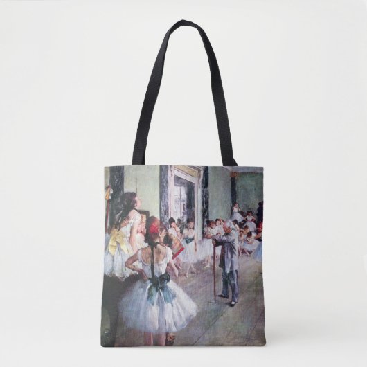 De dansklasse van Edgar Degas,  balletkunst Tote Bag (Voorkant)