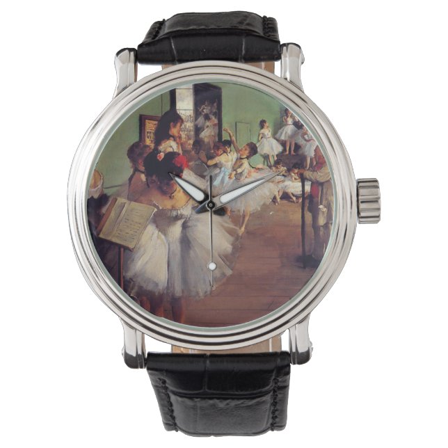 De dansklasse van Edgar Degas Horloge (Voorkant)