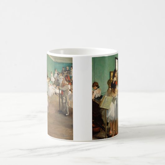 De dansklasse van Edgar Degas Koffiemok (Center)