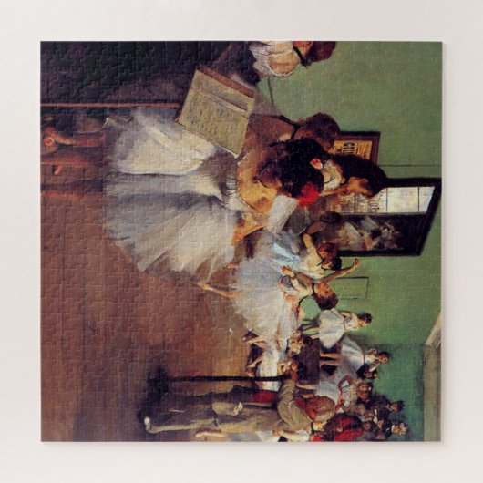 De dansklasse van Edgar Degas Legpuzzel (Horizontaal)
