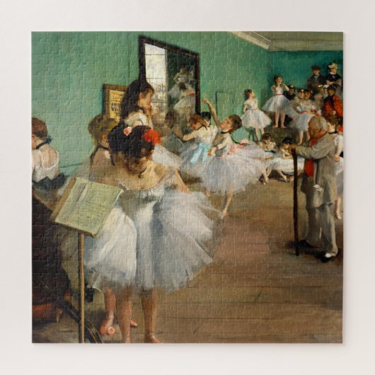 De dansklasse van Edgar Degas Legpuzzel (Verticaal)